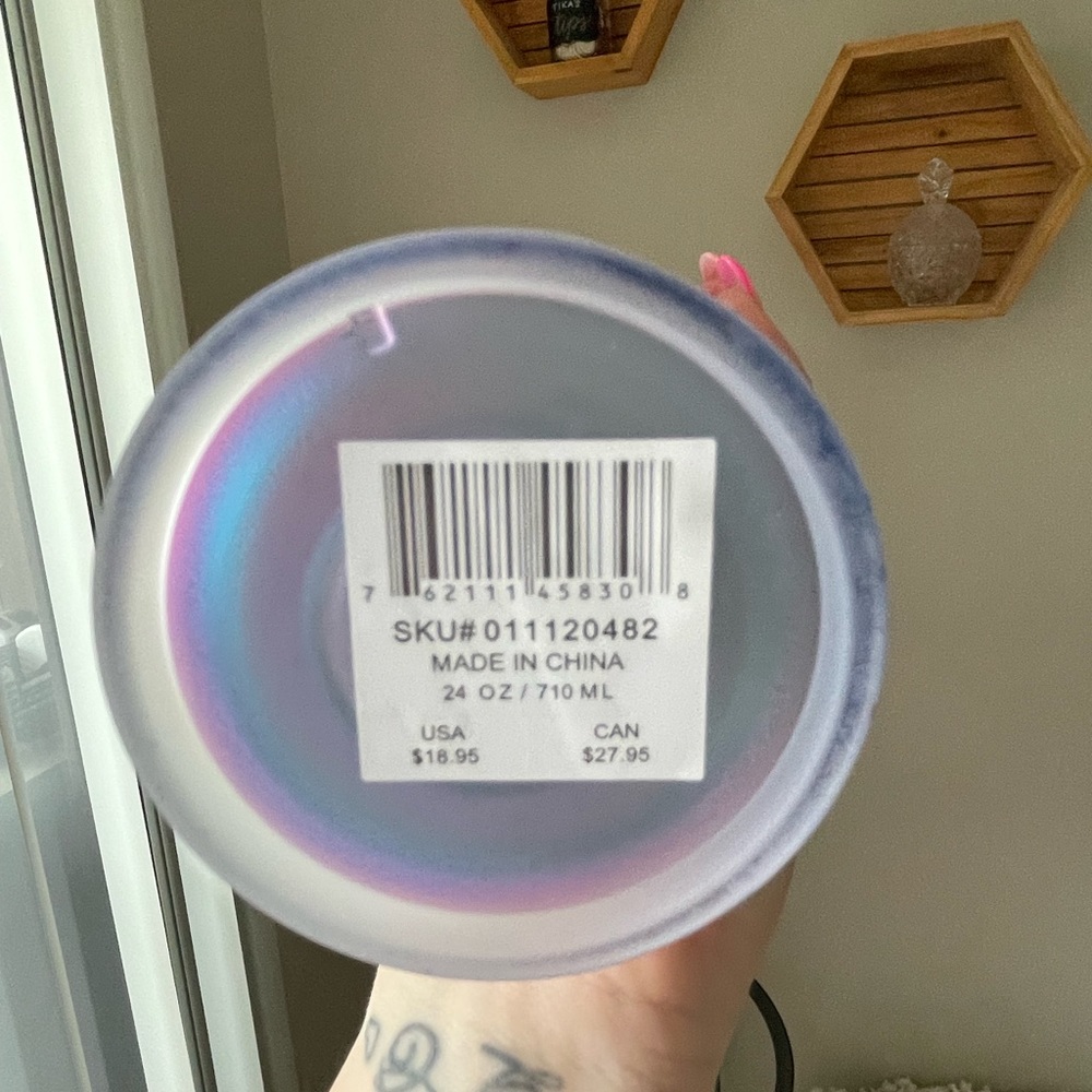 Starbucks mermaid tail tumbler